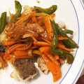 はんちょん's cooksnap of when they made 揚げずに簡単♡白身魚の甘酢あんかけ.