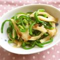あわ雪りんご's cooksnap of when they made ピリ辛！ピーマンとちくわのきんぴら.