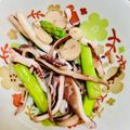 クックSNC71R☆'s cooksnap of when they made イカとアスパラのニンニク炒め.
