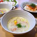runa10's cooksnap of when they made ☆ダシダで簡単！野菜のクリーミースープ☆.