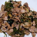 ほそにゃん♪'s cooksnap of when they made 簡単メイン☆豚こまと三つ葉のさっぱり炒め.