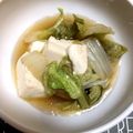 けんよこ's cooksnap of when they made 白菜と豆腐の中華味炒め煮.