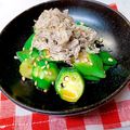 ☆３匹の子ぶた☆'s cooksnap of when they made オクラとろろ昆布.