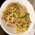 hime1031's cooksnap of when they made 牛肉とレンコンのオイマヨ炒め.