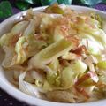 ayureo's cooksnap of when they made キャベツとネギのはちみつおかか炒め♪.