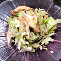 ののろかめ's cooksnap of when they made キャベツと蒸し鶏の塩昆布和え.