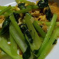 ヨシヨッシー's cooksnap of when they made 小松菜と卵の炒め物.