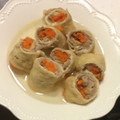 ゆいまーるん's cooksnap of when they made 油揚げと豚肉のくるくる煮.
