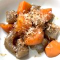 Stromboli's cooksnap of when they made お手軽～♪人参とこんにゃく煮.