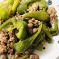 うずれん's cooksnap of when they made 豚ひき肉とピーマンのピリ辛オイスター炒め.