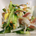 ぷくりす's cooksnap of when they made ＊大根と胡瓜の酢の物＊.