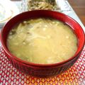 ちゃぴ♥'s cooksnap of when they made ナスえのき★味噌汁.