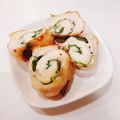 れもんねこ3's cooksnap of when they made 鶏ささみの大葉チーズ巻き.