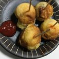 yakko_chan's cooksnap of when they made 揚げないアメリカンドッグとおやつボール★.