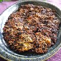 ayureo's cooksnap of when they made さつま芋入りごまたっぷり薄焼き煎餅.