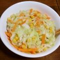 ケンチャナヨ～'s cooksnap of when they made ☆副菜♪キャベツ・コーンナムル☆.