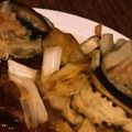 葛の羽's cooksnap of when they made なすの豚ミンチはさみ焼き.