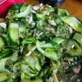 クック0MHF56☆'s cooksnap of when they made 大根・ツナ・めかぶの和サラダ.