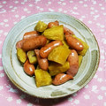 クックSJ0Y9V☆'s cooksnap of when they made さつまいもとウインナーのめんつゆ甘煮.