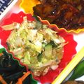nosso's cooksnap of when they made キャベツときゅうりのおかかポン酢和え.