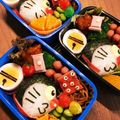 miemama's cooksnap of when they made 簡単 ドラえもん キャラ弁 横顔.
