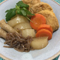 フジぽん's cooksnap of when they made 大根と蒟蒻・ひろうす(がんも)の煮物♪.