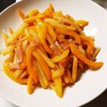 オアシス☆彡's cooksnap of when they made パプリカとじゃがいものオイスター炒め.