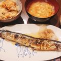 eiyoushi's cooksnap of when they made グリルが汚れないサンマ（魚）の焼き方.