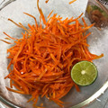 ☆すぬぴっぴ☆'s cooksnap of when they made にんじん塩麹すだち和え*簡単一品作り置き.