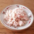 ポニーリボン's cooksnap of when they made 卵白消費おつまみ☆たらこと卵白まぜまぜ.