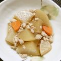 めなよ's cooksnap of when they made 絶対に失敗しない！ 大根と鶏挽肉の煮物.