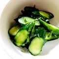 azbjbn's cooksnap of when they made 大葉&きゅうりの漬物❤.