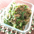 ももたんきっちん's cooksnap of when they made ゴーヤとじゃこのきんぴら風.