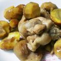 hirotyaa's cooksnap of when they made 栗と鶏手羽元のホッコリ煮.