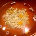 ＊ono＊'s cooksnap of when they made お吸い物に、ゆず&しらす♪.
