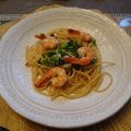 melmarilyn's cooksnap of when they made ネギどっさり♡海老の塩昆布パスタ.