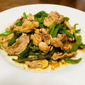 ＊チョチョリーヌ＊'s cooksnap of when they made ピーマンと豚肉のピリ辛（牛肉でも！）.