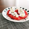 さぁさ52's cooksnap of when they made トマトとカッテージチーズでカプレーゼ風.