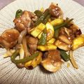 kanyaharu's cooksnap of when they made 簡単に♪さつまいもと鶏肉のテリテリ炒め♪.