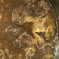 ma___111's cooksnap of when they made 牛スジ下処理、圧力鍋使用.