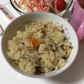 あや（｡・ｗ・｡）'s cooksnap of when they made 我が家の簡単♪舞茸炊き込みごはん♡.
