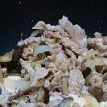 のびびび's cooksnap of when they made 簡単！豚こま肉で麻婆豆腐風炒め.