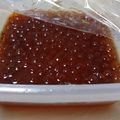 クックODBSJ9☆'s cooksnap of when they made 生筋子から作るいくらの醤油漬け一部始終.