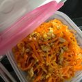 KT614's cooksnap of when they made 大量消費に『ニンジンのシリシリ』.