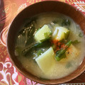 ブランディ's cooksnap of when they made 茅乃舎だしで簡単美味★基本のみそ汁♪.
