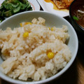 ばく★ちく's cooksnap of when they made 焦がし醤油で❤焼きとうもろこしご飯.
