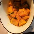 ねーーー's cooksnap of when they made かぼちゃの煮物♡ルクルーゼ.