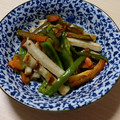 クックODBSJ9☆'s cooksnap of when they made ピーマンとちくわの塩バター炒め.