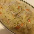 ゆいまーるん's cooksnap of when they made キャベツとツナのスープパスタ.
