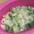きらり流れ星's cooksnap of when they made あと1品♪とろ熱☆簡単長ネギのチーズ焼き.